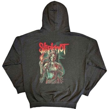 Hoodie Slipknot Burn Me Away (Back Print) Charcoal Grey L Hoodie - 2
