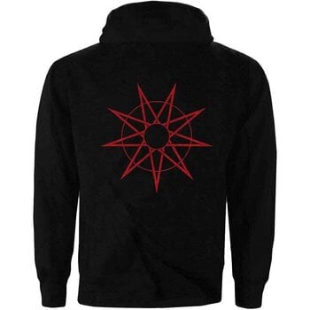 Hoodie Slipknot 9 Point Star (Back Print) Black S Hoodie - 2
