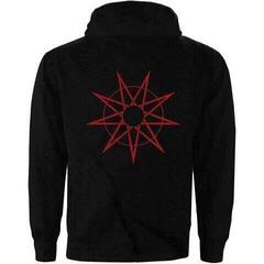 Hoodie Slipknot 9 Point Star (Back Print) Black M Hoodie - 1