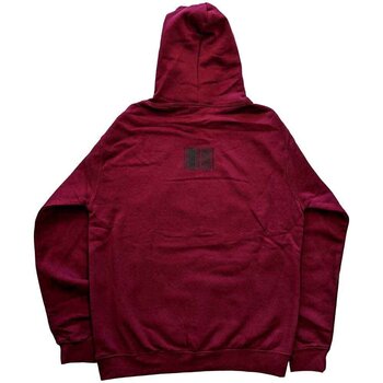 Hoodie Slipknot Barcode Photo (Back Print) Maroon Red 2XL Hoodie - 2