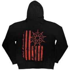 Pulóver Slipknot 9-Point Flag (Back Print) Black XL Pulóver - 1