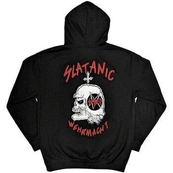 Hoodie Slayer Slatanic (Back Print) Black S Hoodie - 2