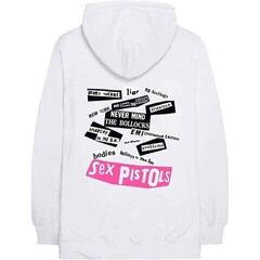 Hoodie Sex Pistols Never Mind The Bollocks (Back Print & Sleeve Print) White 2XL Hoodie - 1