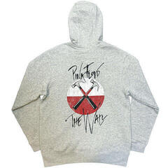 Hoodie Pink Floyd The Wall Faded Hammers Logo (Back Print) - 1