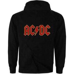 Capuchon AC/DC Logo (Back Print) Black XL Dames Capuchon - 1