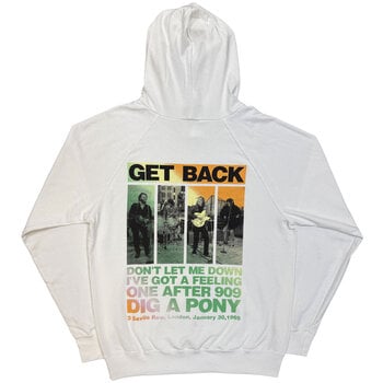 Hoodie The Beatles 3 Savile Row (Back Print) White 2XL Hoodie - 2