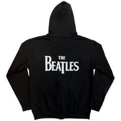 Hoodie The Beatles Drop T Logo (Back Print) Black 4XL Hoodie - 1
