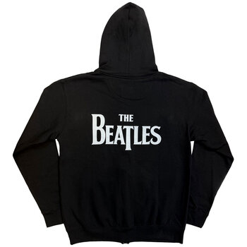 Hoodie The Beatles Drop T Logo (Back Print) Black 4XL Hoodie - 2
