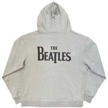 Hoodie The Beatles Drop T Logo (Back Print) Grey XL Hoodie - 2