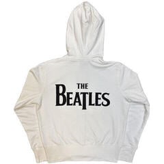 Capuchon The Beatles Drop T Logo (Back Print) White S Dames Capuchon - 1