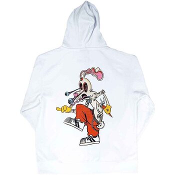 Hoodie Blink-182 Roger Rabbit (Back Print) White M Hoodie - 2