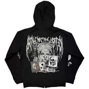 Hoodie Bring Me The Horizon Nailed Symbol (Back Print) Black M Hoodie - 2