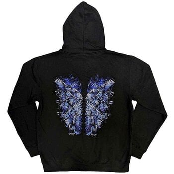 Hoodie Bring Me The Horizon Blue Crow Wings (Back Print) Black M Hoodie - 2