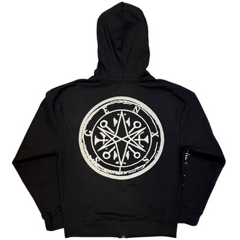 Hoodie Bring Me The Horizon Metal Logo Genxsis (Back Print) Black S Hoodie - 2
