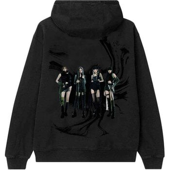 Hoodie BLACKPINK Pink Venom Oil Stroke (Back Print) Black XL Hoodie - 2