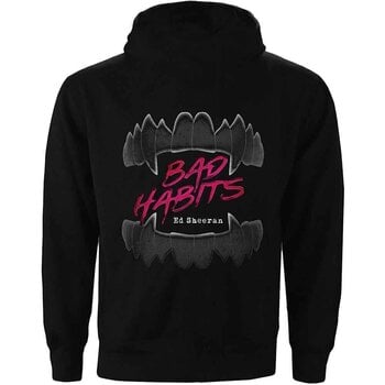 Hoodie Ed Sheeran Bad Habits (Back Print) Black M Hoodie - 2
