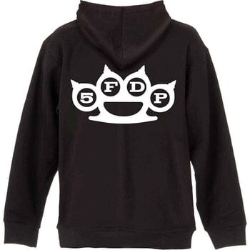 Hoodie Five Finger Death Punch Knuckles (Back Print) Black 2XL Hoodie - 2