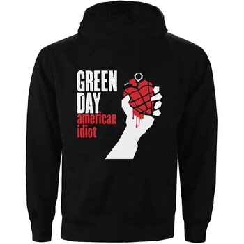 Majica Green Day American Idiot (Back Print) Black S Ženske Majica - 2