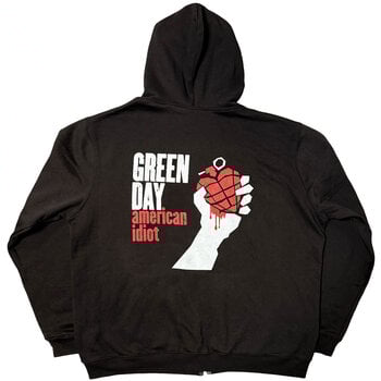 Hoodie Green Day American Idiot (Back Print) Black 2XL Hoodie - 2