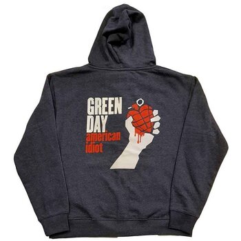 Hoodie Green Day American Idiot (Back Print) Navy Blue 2XL Hoodie - 2