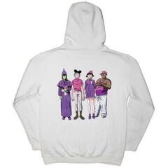 Hoodie Gorillaz Cracker Island (Back Print) White S Hoodie - 1