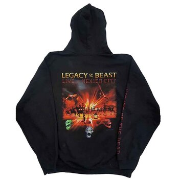 Hoodie Iron Maiden Nights Of The Dead (Back & Sleeve Print) Black L Hoodie - 2