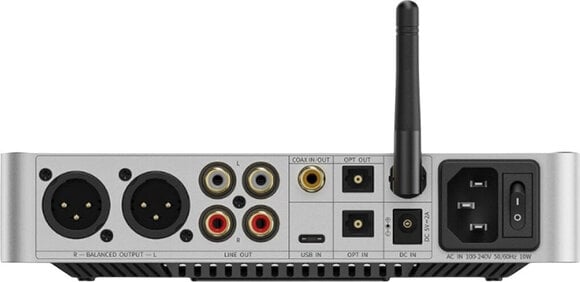 Audio prijemnik / odašiljač FiiO BR15 R2R Silver Prijamnik - 3