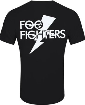 Skjorta Foo Fighters Flash Logo (Back Print) Black S Skjorta - 2