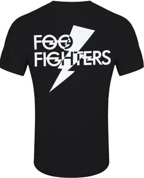 Skjorte Foo Fighters Flash Logo (Back Print) Black XL Skjorte - 2