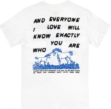 Koszulka Ed Sheeran Close The Door (Back Print) White 2XL Koszulka - 2