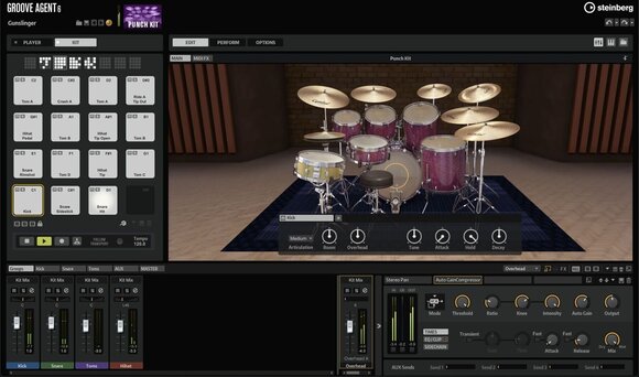 VST Instrument Steinberg Groove Agent 6 Full Version (Produto digital) - 2