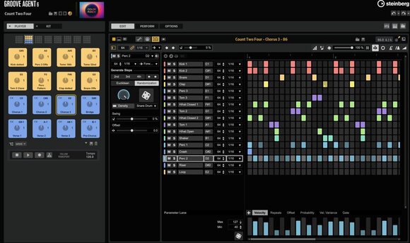 VST Instrument Steinberg Groove Agent 6 Full Version (Produto digital) - 3