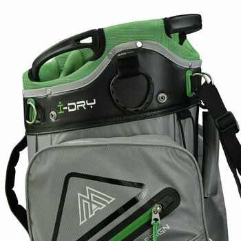 Чантa за голф Big Max Aqua Tour 2 Lime/Silver/Black Cart Bag - 6