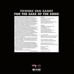 Vinyl Record Townes Van Zandt - For The Sake Of The Song (Limited Edition) (Orange Marbled Coloured) (LP) - 1