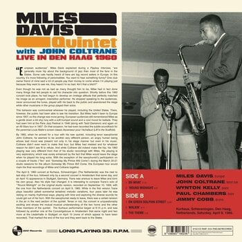 Vinyl Record The Miles Davis Quintet - Live in Den Haag 1960 (Reissue) (LP) - 2
