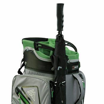 Bolsa de golf Big Max Aqua Tour 2 Silver/Lime/Black Cart Bag - 4