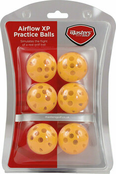 Ballons d'entraînement Masters Golf Airflow XP Yellow Ballons d'entraînement - 2