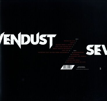 Vinylskiva Sevendust - Blood & Stone (Limited Edition) (LP) - 2