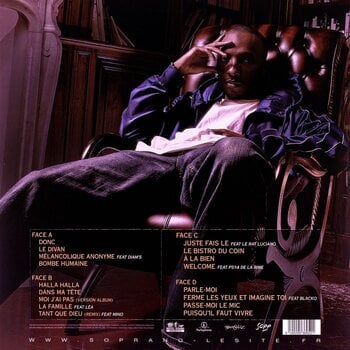 Disco de vinil Soprano - Puisqu'Il Faut Vivre (Reissue) (2 LP) - 2