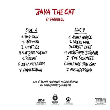 Vinyl Record Jaya The Cat - O'Farrell (Limited Edition) (LP) - 2