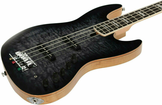 Električna bas kitara Sire Marcus Miller V9 Swamp-4 Ash 2nd Gen Transparent Black - 4
