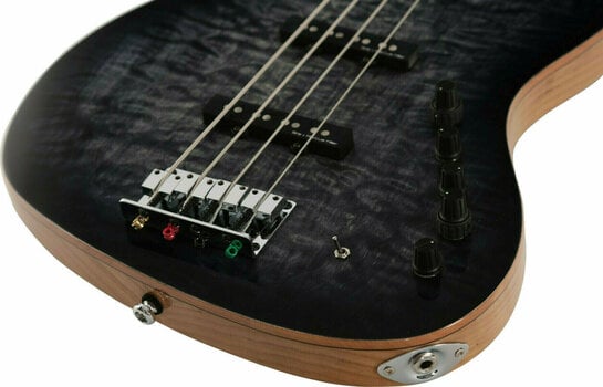 4-string Bassguitar Sire Marcus Miller V9 Swamp-4 Ash 2nd Gen Transparent Black - 6