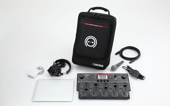 Pedaalbord, effectenkoffer Boss CB-RC505 Rugzak Black - 7