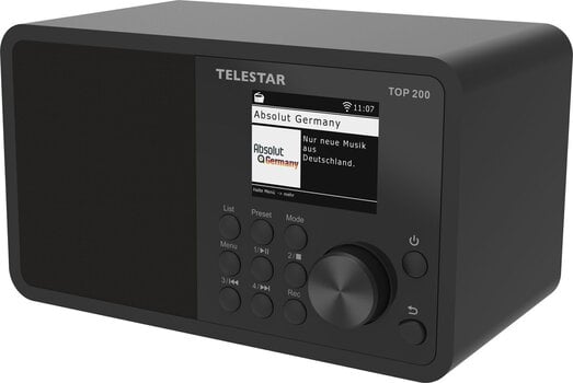 Rádio digital DAB+ TELESTAR TOP200 Black Rádio digital DAB+ - 4