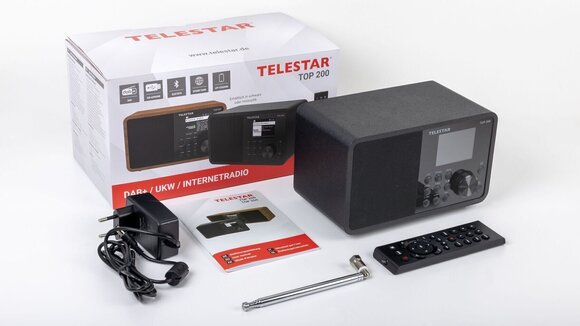Rádio digital DAB+ TELESTAR TOP200 Black Rádio digital DAB+ - 6