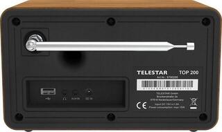 Digitalradio DAB+ TELESTAR TOP200 Wood Digitalradio DAB+ - 2