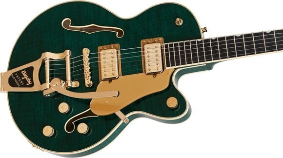 Halvakustisk gitarr Gretsch Broadkaster Jr. LX EB Tropic Aura Halvakustisk gitarr - 4