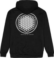 Capuchon Bring Me The Horizon Flower of Life (Back Print) Black XS Dames Capuchon - 1