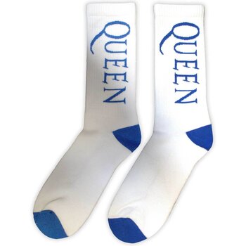 Čarape Queen Blue Logo White 40-45 Čarape - 2