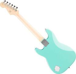 Electric guitar Fender Squier Mini Stratocaster MN Sea Foam Green Electric guitar - 1